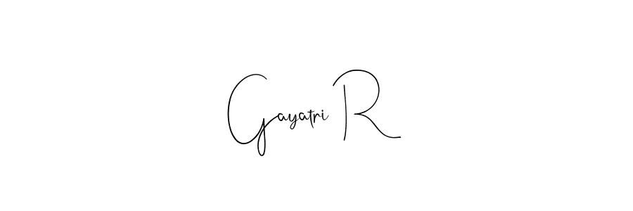 You can use this online signature creator to create a handwritten signature for the name Gayatri R. This is the best online autograph maker. Gayatri R signature style 4 images and pictures png
