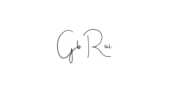 Similarly Andilay-7BmLP is the best handwritten signature design. Signature creator online .You can use it as an online autograph creator for name Gb Rai. Gb Rai signature style 4 images and pictures png