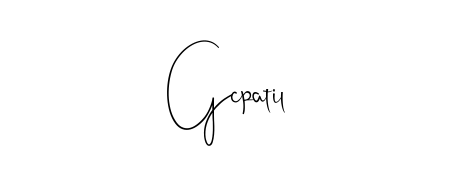 Use a signature maker to create a handwritten signature online. With this signature software, you can design (Andilay-7BmLP) your own signature for name Gcpatil. Gcpatil signature style 4 images and pictures png