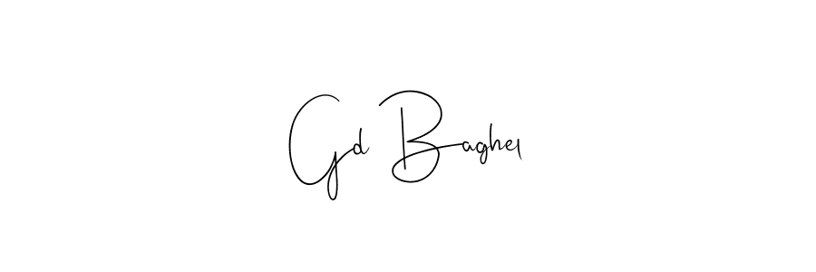You should practise on your own different ways (Andilay-7BmLP) to write your name (Gd Baghel) in signature. don't let someone else do it for you. Gd Baghel signature style 4 images and pictures png