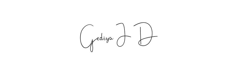See photos of Gediya J D official signature by Spectra . Check more albums & portfolios. Read reviews & check more about Andilay-7BmLP font. Gediya J D signature style 4 images and pictures png