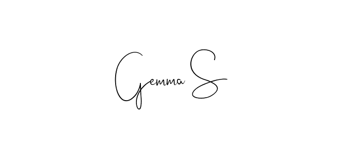 You can use this online signature creator to create a handwritten signature for the name Gemma S. This is the best online autograph maker. Gemma S signature style 4 images and pictures png