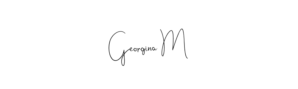 Here are the top 10 professional signature styles for the name Georgina M. These are the best autograph styles you can use for your name. Georgina M signature style 4 images and pictures png