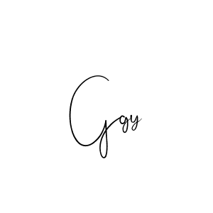 You should practise on your own different ways (Andilay-7BmLP) to write your name (Ggy) in signature. don't let someone else do it for you. Ggy signature style 4 images and pictures png