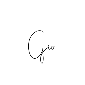 if you are searching for the best signature style for your name Gio. so please give up your signature search. here we have designed multiple signature styles  using Andilay-7BmLP. Gio signature style 4 images and pictures png