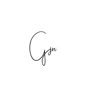 How to Draw Gjn signature style? Andilay-7BmLP is a latest design signature styles for name Gjn. Gjn signature style 4 images and pictures png