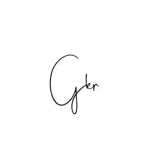 Also You can easily find your signature by using the search form. We will create Gkr name handwritten signature images for you free of cost using Andilay-7BmLP sign style. Gkr signature style 4 images and pictures png