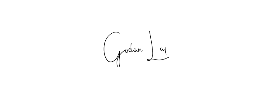 Once you've used our free online signature maker to create your best signature Andilay-7BmLP style, it's time to enjoy all of the benefits that Godan Lal name signing documents. Godan Lal signature style 4 images and pictures png