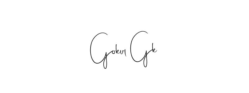 Best and Professional Signature Style for Gokul Gk. Andilay-7BmLP Best Signature Style Collection. Gokul Gk signature style 4 images and pictures png