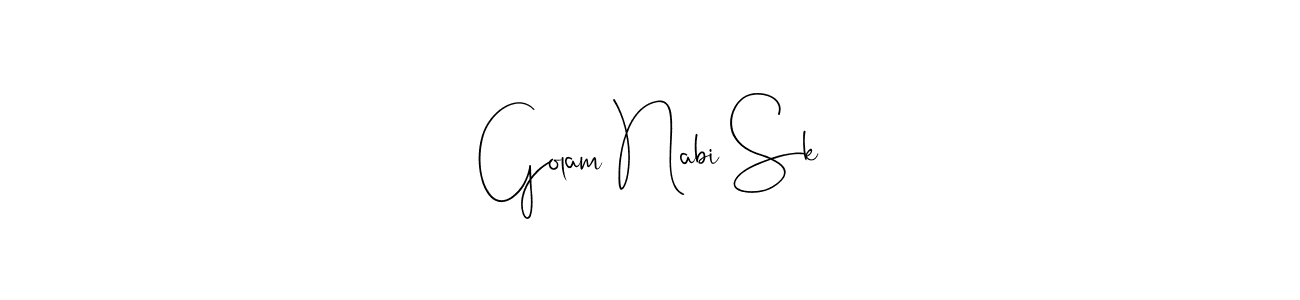 You can use this online signature creator to create a handwritten signature for the name Golam Nabi Sk. This is the best online autograph maker. Golam Nabi Sk signature style 4 images and pictures png