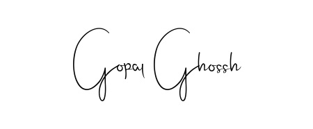 Make a short Gopal Ghossh signature style. Manage your documents anywhere anytime using Andilay-7BmLP. Create and add eSignatures, submit forms, share and send files easily. Gopal Ghossh signature style 4 images and pictures png