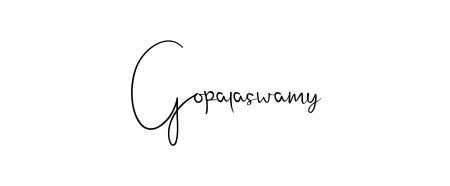 Also You can easily find your signature by using the search form. We will create Gopalaswamy name handwritten signature images for you free of cost using Andilay-7BmLP sign style. Gopalaswamy signature style 4 images and pictures png