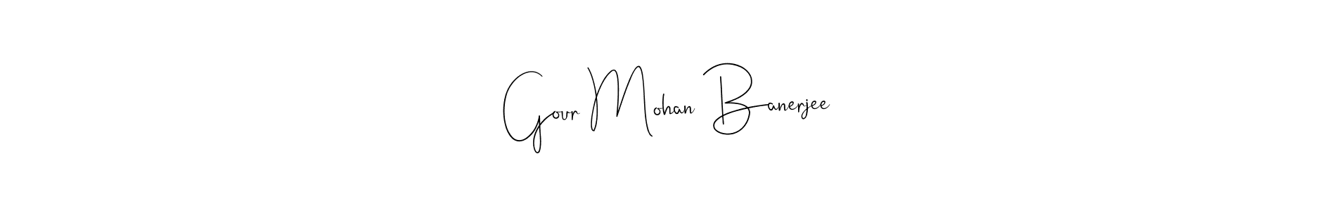 Check out images of Autograph of Gour Mohan Banerjee name. Actor Gour Mohan Banerjee Signature Style. Andilay-7BmLP is a professional sign style online. Gour Mohan Banerjee signature style 4 images and pictures png