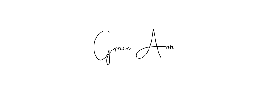 Make a short Grace Ann signature style. Manage your documents anywhere anytime using Andilay-7BmLP. Create and add eSignatures, submit forms, share and send files easily. Grace Ann signature style 4 images and pictures png