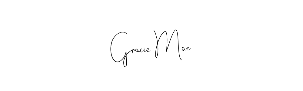 Gracie Mae stylish signature style. Best Handwritten Sign (Andilay-7BmLP) for my name. Handwritten Signature Collection Ideas for my name Gracie Mae. Gracie Mae signature style 4 images and pictures png