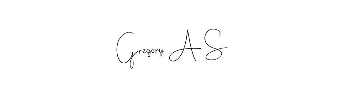 Create a beautiful signature design for name Gregory A S. With this signature (Andilay-7BmLP) fonts, you can make a handwritten signature for free. Gregory A S signature style 4 images and pictures png