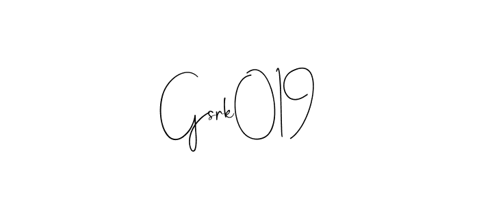 This is the best signature style for the Gsrk019 name. Also you like these signature font (Andilay-7BmLP). Mix name signature. Gsrk019 signature style 4 images and pictures png