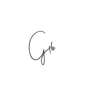 How to make Gtb signature? Andilay-7BmLP is a professional autograph style. Create handwritten signature for Gtb name. Gtb signature style 4 images and pictures png