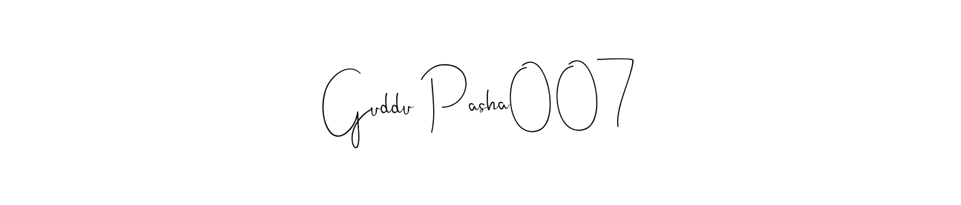 See photos of Guddu Pasha007 official signature by Spectra . Check more albums & portfolios. Read reviews & check more about Andilay-7BmLP font. Guddu Pasha007 signature style 4 images and pictures png