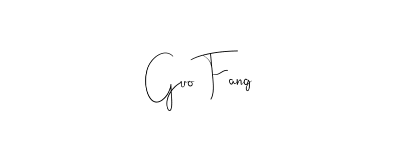 The best way (Andilay-7BmLP) to make a short signature is to pick only two or three words in your name. The name Guo Fang include a total of six letters. For converting this name. Guo Fang signature style 4 images and pictures png