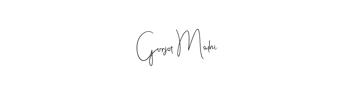 Design your own signature with our free online signature maker. With this signature software, you can create a handwritten (Andilay-7BmLP) signature for name Gurjot Malhi. Gurjot Malhi signature style 4 images and pictures png