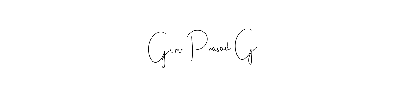 Here are the top 10 professional signature styles for the name Guru Prasad G. These are the best autograph styles you can use for your name. Guru Prasad G signature style 4 images and pictures png