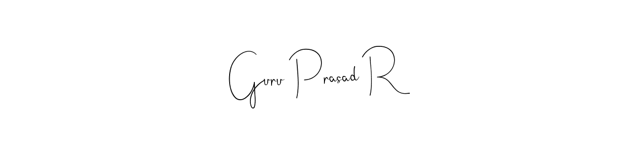 Once you've used our free online signature maker to create your best signature Andilay-7BmLP style, it's time to enjoy all of the benefits that Guru Prasad R name signing documents. Guru Prasad R signature style 4 images and pictures png