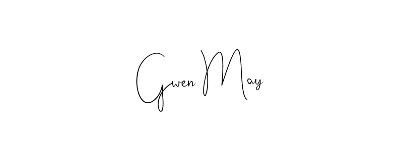 Make a short Gwen May signature style. Manage your documents anywhere anytime using Andilay-7BmLP. Create and add eSignatures, submit forms, share and send files easily. Gwen May signature style 4 images and pictures png