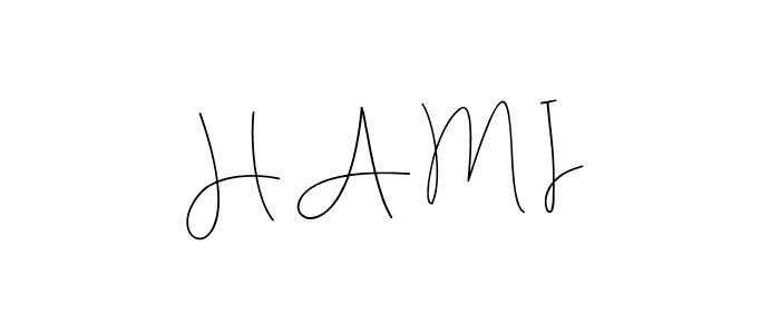 Similarly Andilay-7BmLP is the best handwritten signature design. Signature creator online .You can use it as an online autograph creator for name H A M I. H A M I signature style 4 images and pictures png