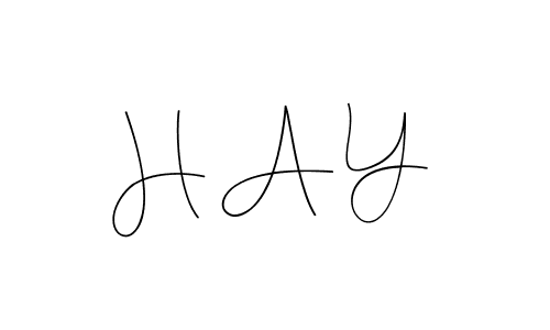 Also You can easily find your signature by using the search form. We will create H A Y name handwritten signature images for you free of cost using Andilay-7BmLP sign style. H A Y signature style 4 images and pictures png