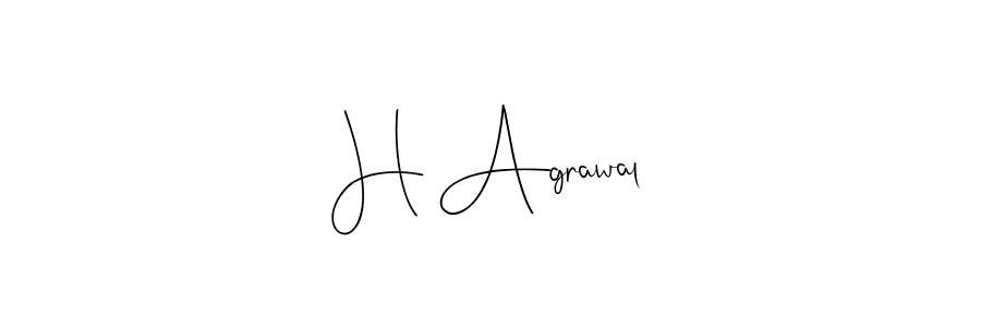 Once you've used our free online signature maker to create your best signature Andilay-7BmLP style, it's time to enjoy all of the benefits that H Agrawal name signing documents. H Agrawal signature style 4 images and pictures png