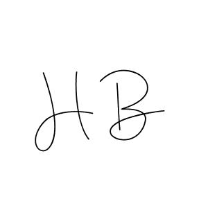 Use a signature maker to create a handwritten signature online. With this signature software, you can design (Andilay-7BmLP) your own signature for name H B. H B signature style 4 images and pictures png