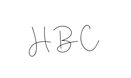 Best and Professional Signature Style for H B C. Andilay-7BmLP Best Signature Style Collection. H B C signature style 4 images and pictures png