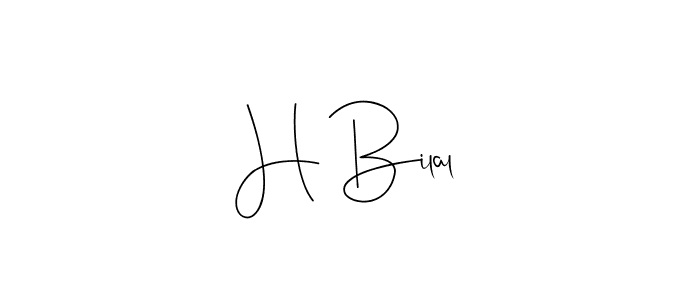 Similarly Andilay-7BmLP is the best handwritten signature design. Signature creator online .You can use it as an online autograph creator for name H Bilal. H Bilal signature style 4 images and pictures png