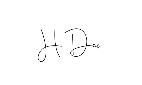 H Das stylish signature style. Best Handwritten Sign (Andilay-7BmLP) for my name. Handwritten Signature Collection Ideas for my name H Das. H Das signature style 4 images and pictures png