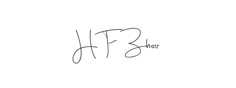 Here are the top 10 professional signature styles for the name H F Zhou. These are the best autograph styles you can use for your name. H F Zhou signature style 4 images and pictures png