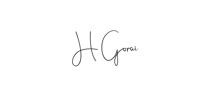 Check out images of Autograph of H Gorai name. Actor H Gorai Signature Style. Andilay-7BmLP is a professional sign style online. H Gorai signature style 4 images and pictures png