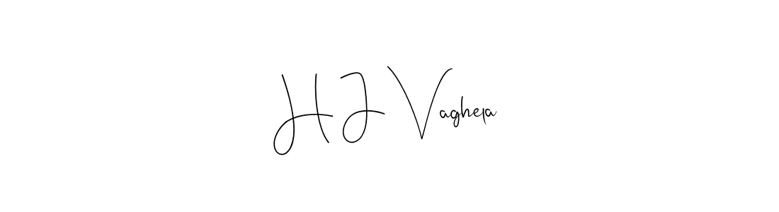 It looks lik you need a new signature style for name H J Vaghela. Design unique handwritten (Andilay-7BmLP) signature with our free signature maker in just a few clicks. H J Vaghela signature style 4 images and pictures png