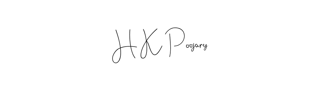 Similarly Andilay-7BmLP is the best handwritten signature design. Signature creator online .You can use it as an online autograph creator for name H K Poojary. H K Poojary signature style 4 images and pictures png