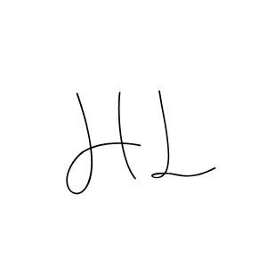 Andilay-7BmLP is a professional signature style that is perfect for those who want to add a touch of class to their signature. It is also a great choice for those who want to make their signature more unique. Get H L name to fancy signature for free. H L signature style 4 images and pictures png