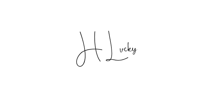 This is the best signature style for the H Lucky name. Also you like these signature font (Andilay-7BmLP). Mix name signature. H Lucky signature style 4 images and pictures png