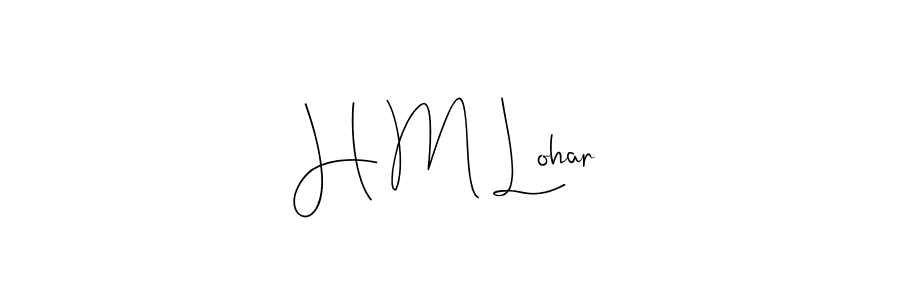 Once you've used our free online signature maker to create your best signature Andilay-7BmLP style, it's time to enjoy all of the benefits that H M Lohar name signing documents. H M Lohar signature style 4 images and pictures png