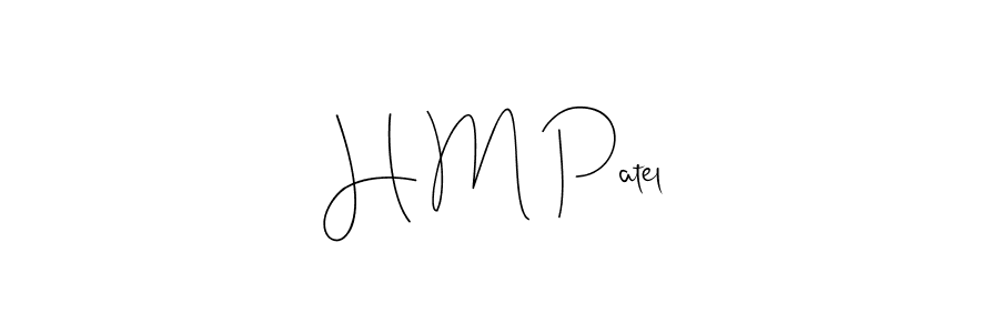 Similarly Andilay-7BmLP is the best handwritten signature design. Signature creator online .You can use it as an online autograph creator for name H M Patel. H M Patel signature style 4 images and pictures png