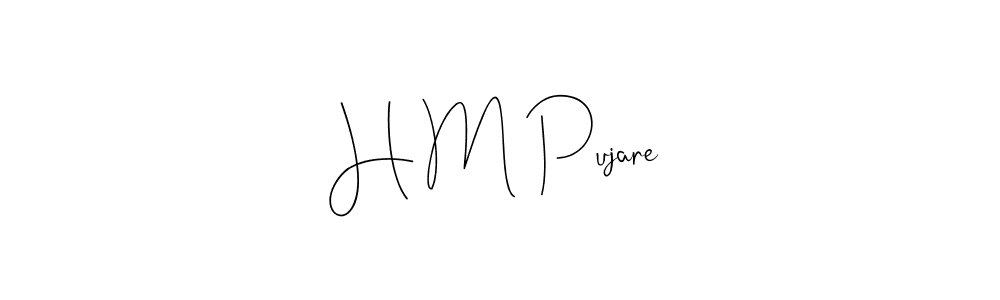 Also You can easily find your signature by using the search form. We will create H M Pujare name handwritten signature images for you free of cost using Andilay-7BmLP sign style. H M Pujare signature style 4 images and pictures png