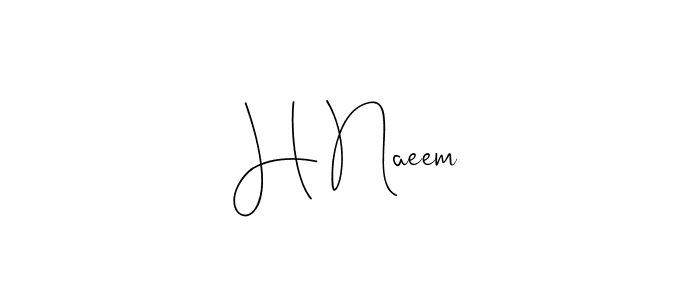 See photos of H Naeem official signature by Spectra . Check more albums & portfolios. Read reviews & check more about Andilay-7BmLP font. H Naeem signature style 4 images and pictures png