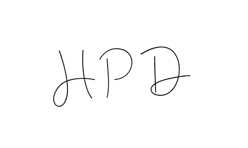 H P D stylish signature style. Best Handwritten Sign (Andilay-7BmLP) for my name. Handwritten Signature Collection Ideas for my name H P D. H P D signature style 4 images and pictures png