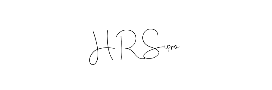 It looks lik you need a new signature style for name H R Sipra. Design unique handwritten (Andilay-7BmLP) signature with our free signature maker in just a few clicks. H R Sipra signature style 4 images and pictures png