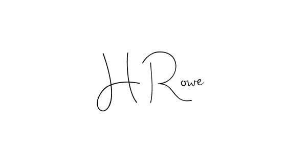Here are the top 10 professional signature styles for the name H Rowe. These are the best autograph styles you can use for your name. H Rowe signature style 4 images and pictures png