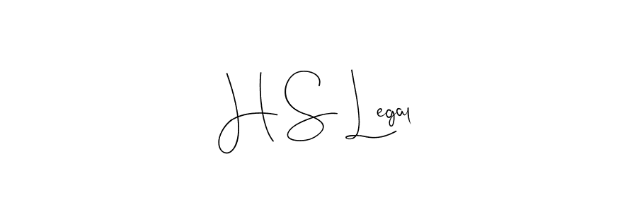 The best way (Andilay-7BmLP) to make a short signature is to pick only two or three words in your name. The name H S Legal include a total of six letters. For converting this name. H S Legal signature style 4 images and pictures png