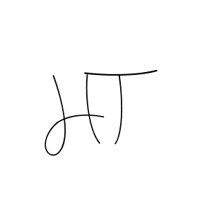 How to make H T name signature. Use Andilay-7BmLP style for creating short signs online. This is the latest handwritten sign. H T signature style 4 images and pictures png